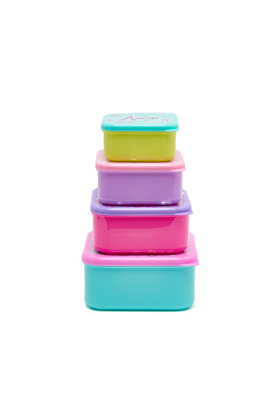 R&B مجموعة من 4 صناديق تخزين