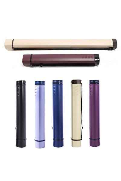 gebzeli Proje Tüpü Bazuka 8,5cm Krem Renkli Köşeli Model Sert Plastik İki Kad...