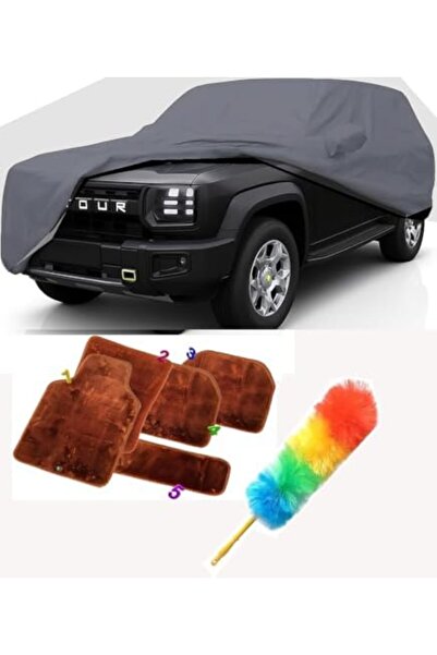 CFT غطاء سيارة فاخر متعدد الطبقات لسيارة جيتور T2 (2024-2025) - مقاوم للماء والرياح والأشعة فوق البنفسجية - Al