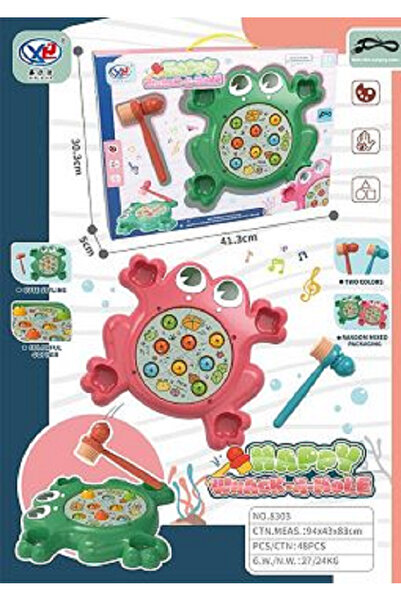 rexa لعبة ضرب الخلد السعيدة - لعبة تفاعلية لضرب المطرقة للأطفال