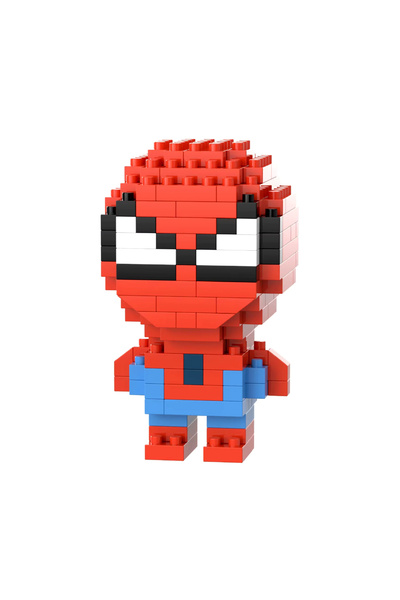 Bricks Spiderman Character Figure 3D Jigsaw Puzzle Building Toys