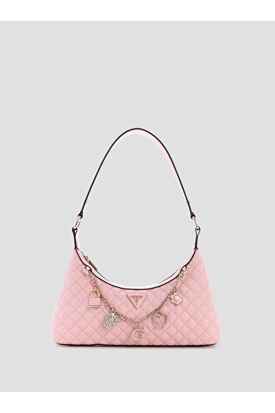 Guess Everlee Pink Women's Shoulder Bag Hweg8679180