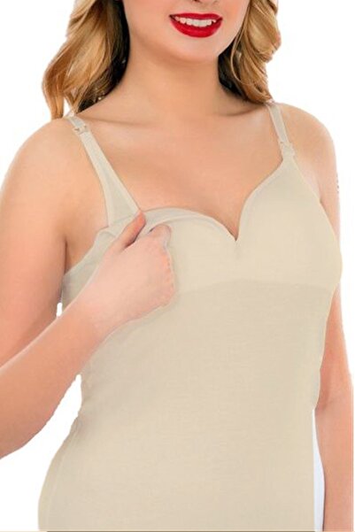 Freshness 3-Piece Economical Package Covered Breastfeeding Undershirt (Skin-White-Black)