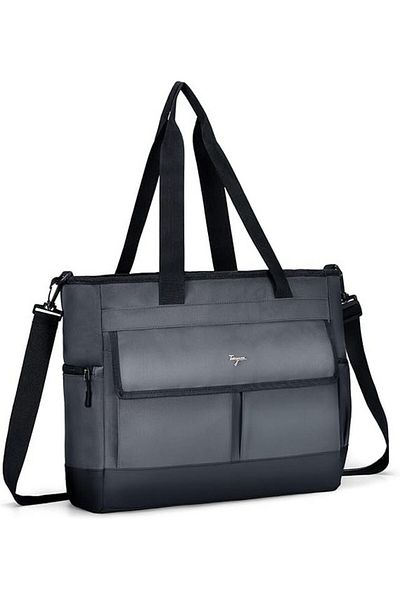 Tonyeee 15.6 inch laptop sports bag, gray, 13x38cm, 34 cm,