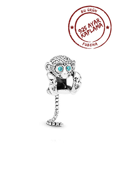 Fubena Yeşil Gözlü Taşlı Maymun