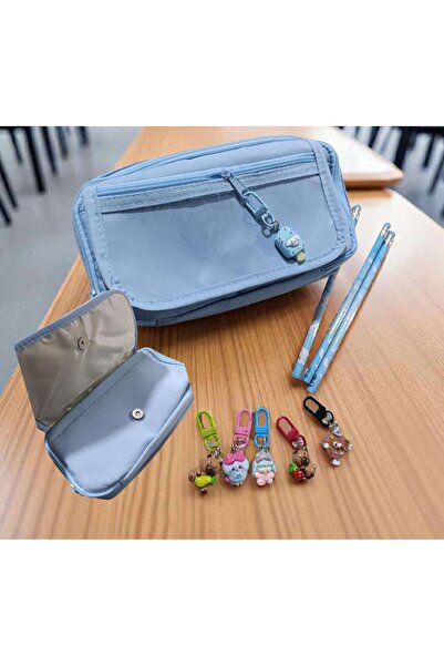 ÇEÇEN HOME (ODRĂ + CADOU PEN) Suport stilou de capacitate mare cu figurină de...