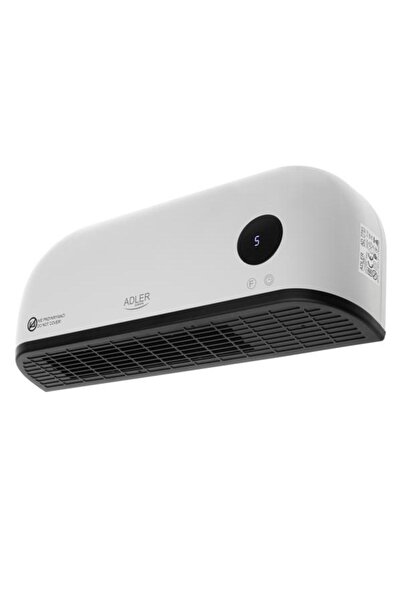 adler Aeroterma de perete AD 7751, 2000 W, Programare cu timer, USB-C (Negru/...