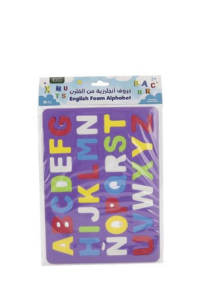 Roco English Alphabet Foam Puzzle Letters 27 Pieces – For Kids 3+ Years
