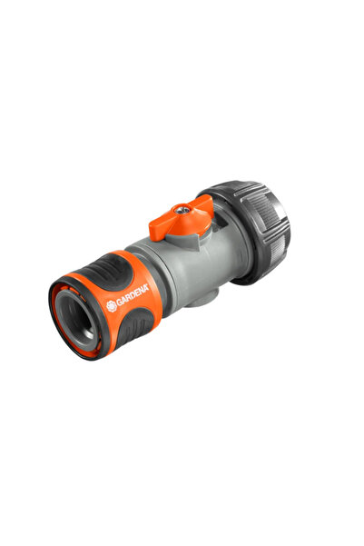 Gardena Conector Waterstop 00943-50, 19mm, 3/4" (Portocaliu/Gri)