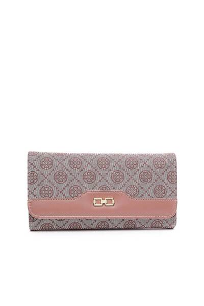 R&B محفظة طويلة منقوشة