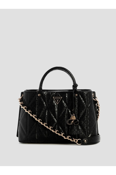 Guess Geantă Aldina Jacquard cu logo imprimat cu curea detașabilă cu lanț HWG...