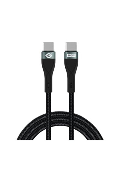 CONCEPTRONIC Cablu de date ETTA01B20, USB-C mascul - USB-C mascul, 2m (Negru)