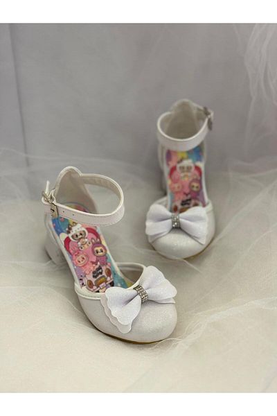 PARLAVERA Girl's Labubu Printed Heeled Shoes