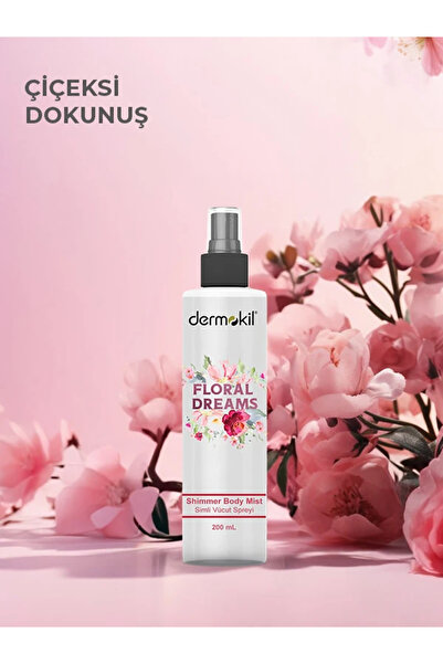 Dermokil Floral Dreams Shimmer Body Sprey 200 mlx3Adet