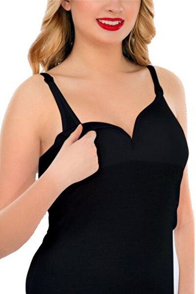 Freshness 3-Piece Economical Package Covered Breastfeeding Undershirt (Skin-White-Black)