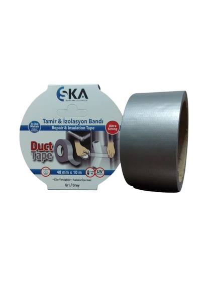 Genel Markalar Sağlam KA Tamir Bandı Duckt Tape Gri 48mmx10m Tamir Bandı Gri ...