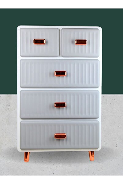 MAAS خزانة أدراج تخزين بأربع طبقات 40×55×106 سم