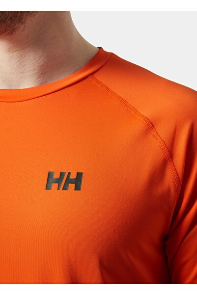 Helly Hansen Hp Ocean 2.0 - Men's Orange Round Neck T-Shirt