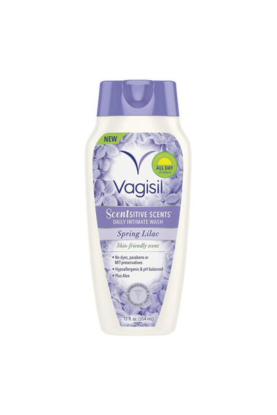 Vagisil فاجيسيل غسول يومي للمناطق الحساسة برائحة زهرة اللافندر | Spring Lilac ا354 مل