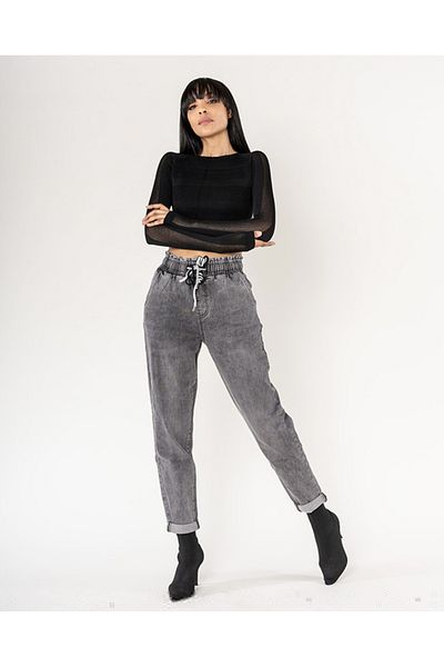 Nina Carter Women's Jogging Jeans Nina Carter gray P500-17 M8
