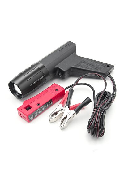 TECHSTAR Stroboscopic Pistol for Car Ignition Adjustment 12V, Inductive Tool with Xenon, Professional