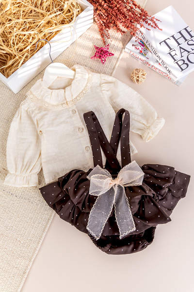 Babymod Baby Girl Dress Salopet Stylish Special Occasion Birthday Dress