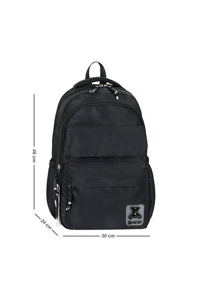 Bodmar Çanta Since 2023 Water Repellent Anti-Sweat Fabric High School and Middle School Unisex Backpack Daily Bag Special Fabric