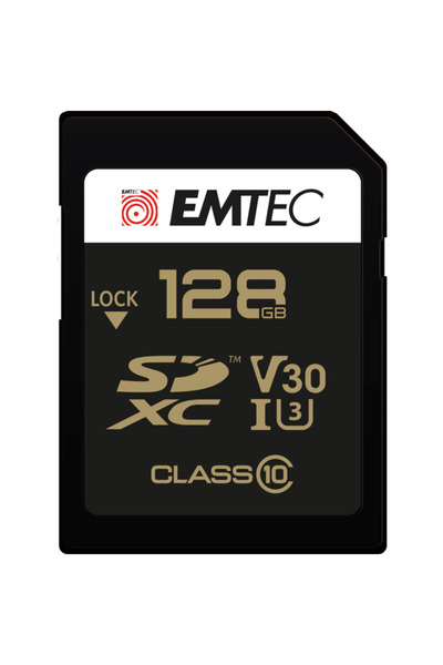 Emtec Κάρτα μνήμης SpeedIn PRO, 128 GB, SDXC, Κλάση 10, UHS-I U3, V30