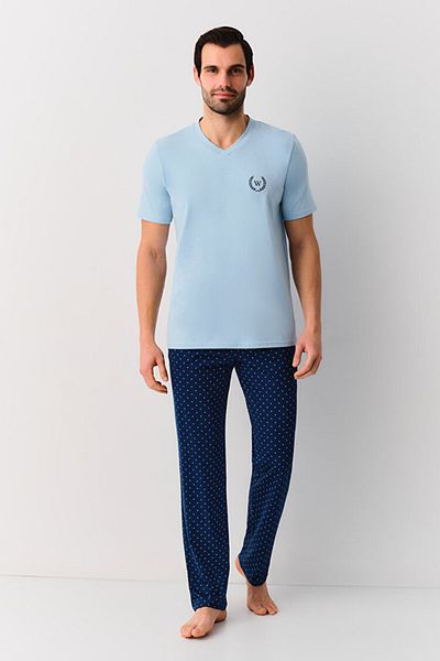SUWEN Frank Men Pajamas Set