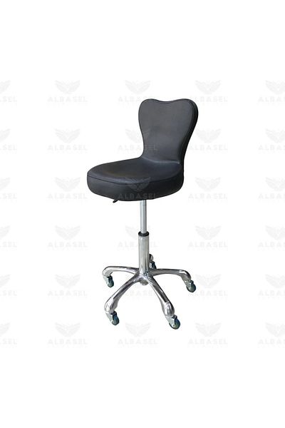 Mariani Professional Beauty Salon Adjustable Stool Black
