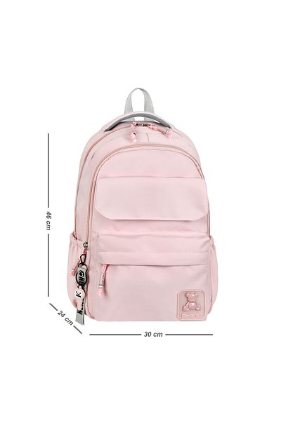 Bodmar Çanta Since 2023 Water Repellent Anti-Sweat Fabric High School and Middle School Unisex Backpack Daily Bag Special Fabric