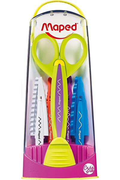 Maped Shaped Scissors Set 5 Changeable Tips3154146010052