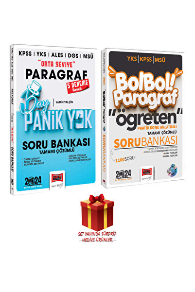 Yargı Yayınları Bay Panik Yok Orta Seviye Paragraf Soru Bankası+ Bol Bol Para...