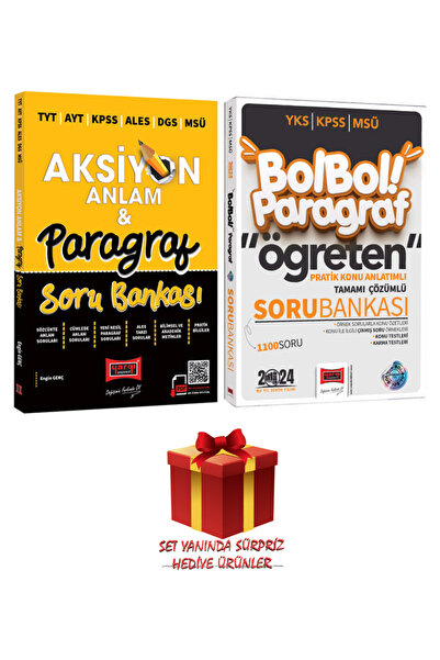 Yargı Yayınları TYT-AYT-KPSS-ALES-DGS-MSÜ|Aksiyon Anlam Paragraf+Bol Bol Para...