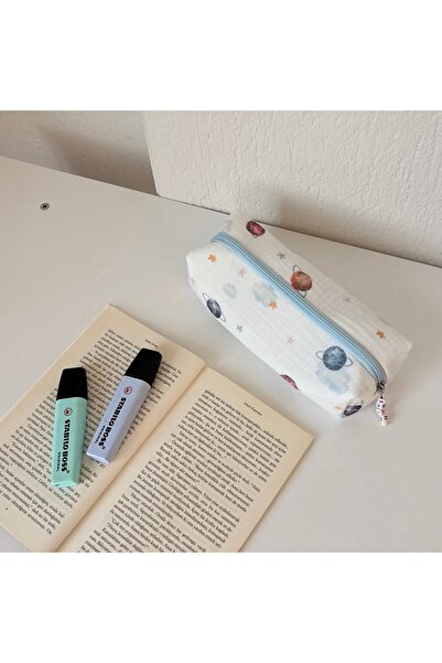 PİNKUE Suport pentru creion Planet - Suport pentru creion pentru băieți