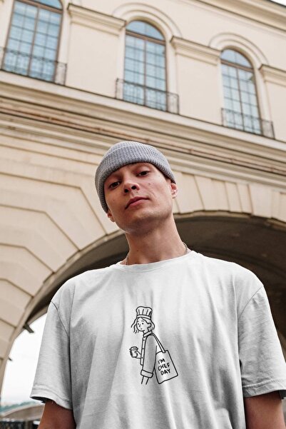 Chef Days Baskılı Oversize Tişört – Unisex