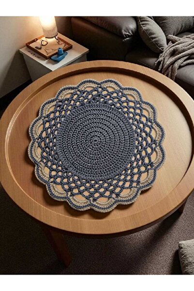 Örgü Sanatı DilekÇak El Örgüsü Polyester Soft Makrome Supla, Dekoratif Supla,...