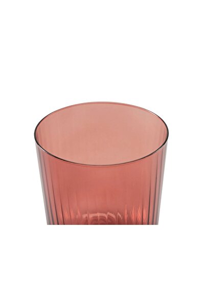 Porland Mose Red Footless 4-Piece Water Glass 400Cc