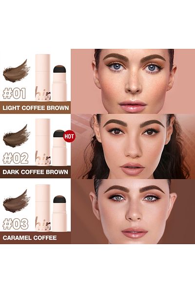 O.TWO.O Cosmetics O.TWO.O Stamp BrowFun Cushion Eyebrow Powder – Long-Lasting & Waterproof