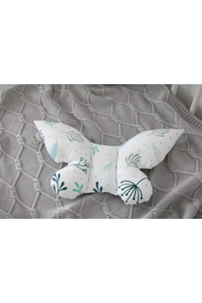 NO BRAND Butterfly Pillow for Children, 42 x 22 cm, Tiny Star, Pastel Spring