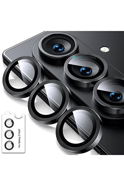 AktarMobile Galaxy Z Fold 7 Uyumlu Safir Kamera Lens Koruyucu Anti-Reftective...