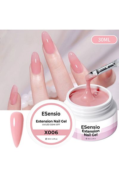 ESensio x006 UV Gel Nail Builder 30ml, Glowing Elite nude
