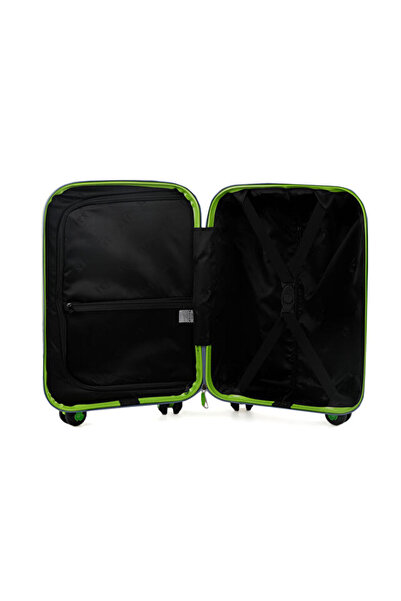 IVS Duman Gri Yesil Kare Buyuk Boy Büyük Boy Seyahat Çantası PP4040-075-L Gri