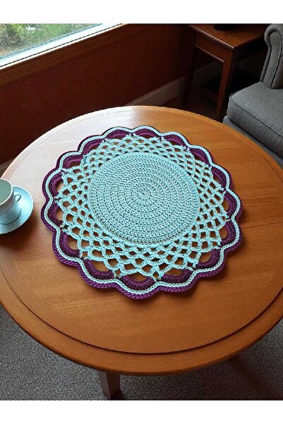 Örgü Sanatı DilekÇak El Örgüsü Polyester Soft Makrome Supla, Dekoratif Supla,...