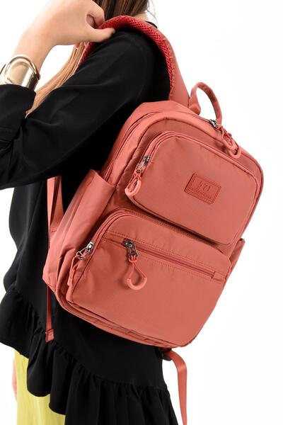 571 Collections Çanta Ultra-Light Stylish and Waterproof Medium Backpack Tile Model: (571-13-9D)