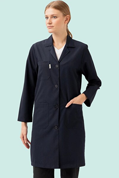 PayBuy Women's Long Sleeve Work Apron Oekotex Certified Vanessa Stylish Comfortable Model with Pockets