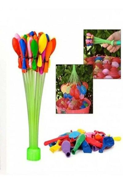 Generic Little Lolo Quick-Fill Water Balloons – 37 Balloons in 60 Seconds – Self-Sealing Balloon Set