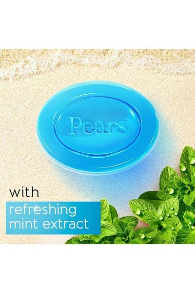 Pears Soft & Fresh Soap Set of 4 Pieces, 125g