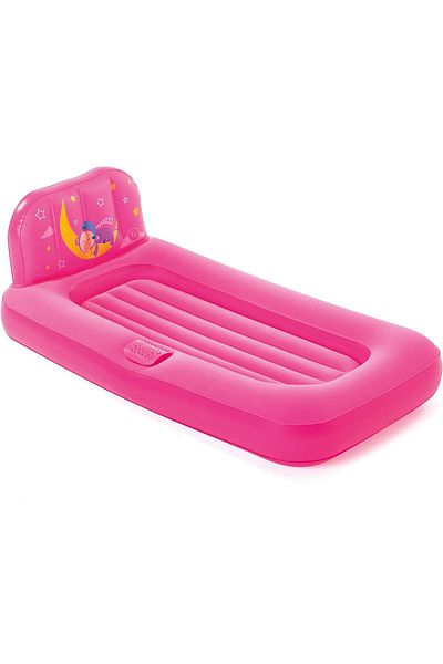 BESTWAY Fisher-Price Dream Glimmers Comfort Kids Airbed, Pink