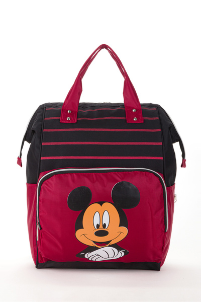 L&M LEGAS MODA Mother Baby Care Backpack with Thermal Bottle Holder and Stroller Hanger
